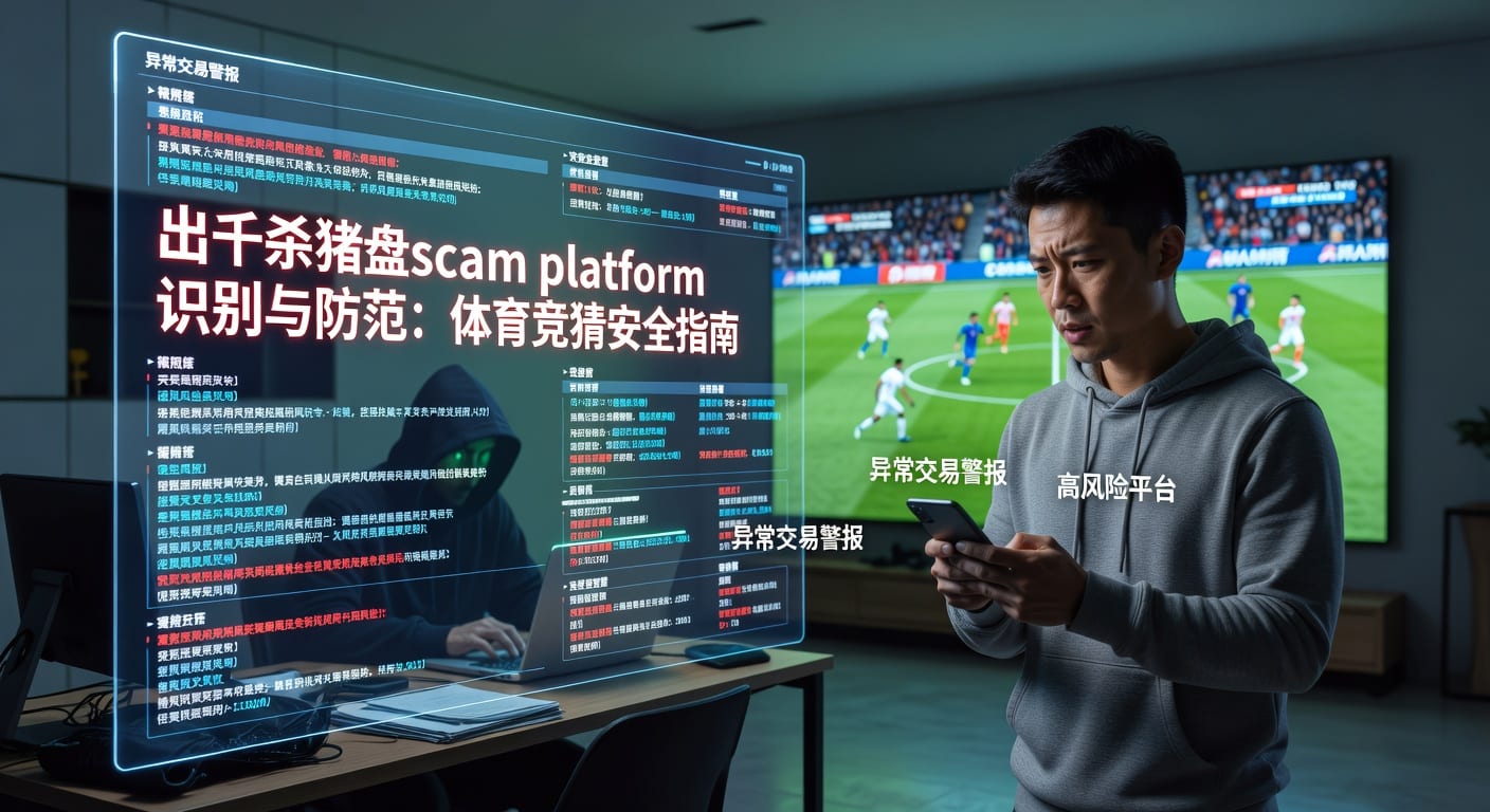 出千 杀猪盘 scam platform：体育玩家识别风险与判断