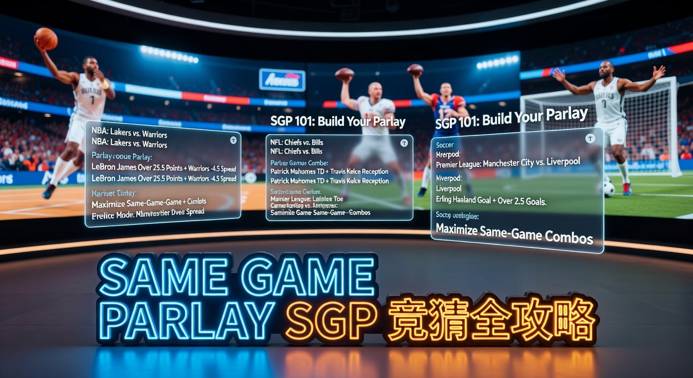 same game parlay SGP：投注技巧与实战解析2026年